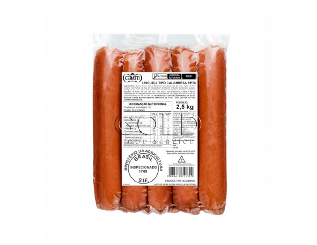 CALABRESA RETA CERATTI 2,5 KG (CX 4 PCT)